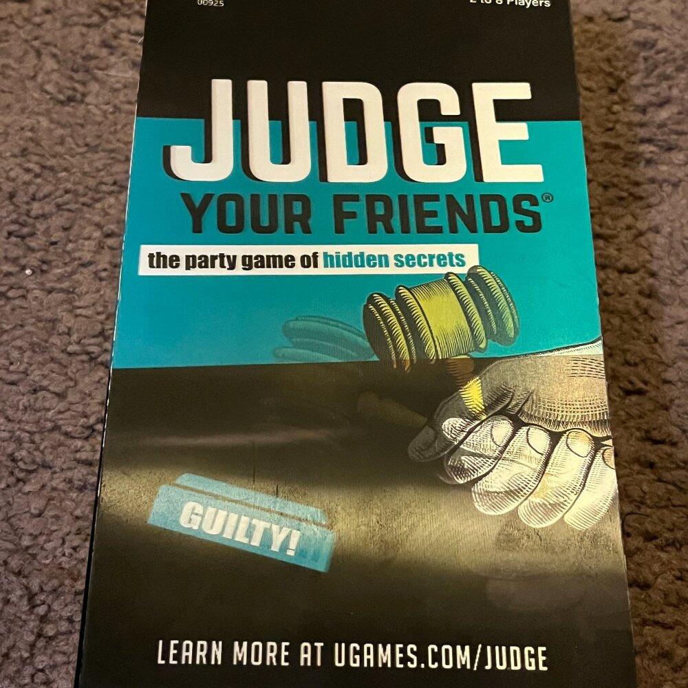Judge your friends party game COMPLETE Excellent Condition